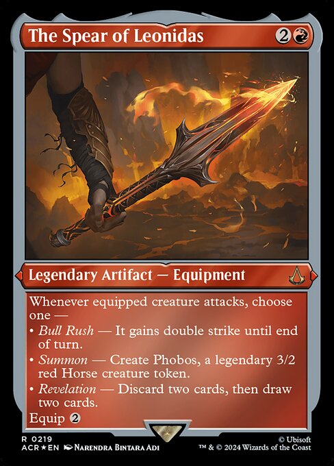 The Spear of Leonidas - Foil-Etched