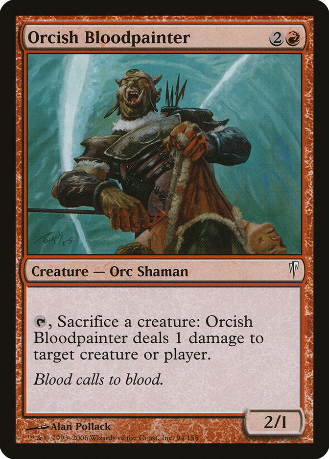Orcish Bloodpainter - Foil