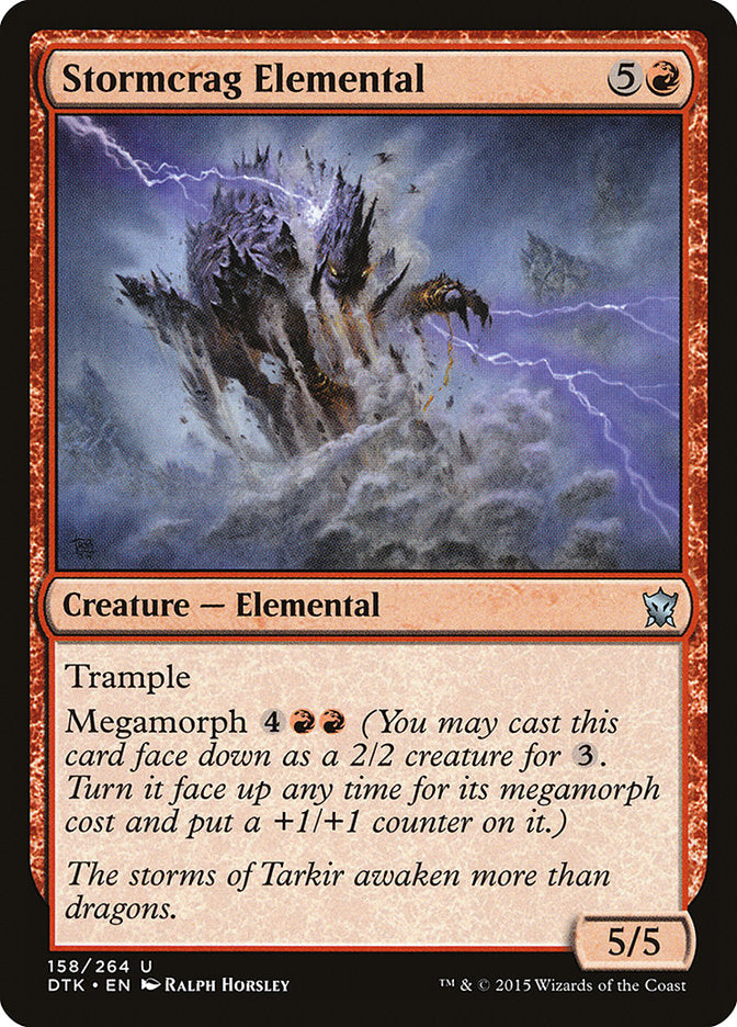 Stormcrag Elemental - Foil