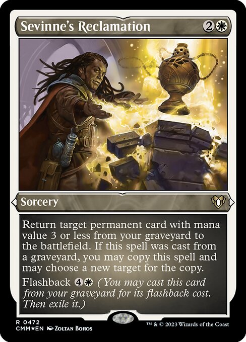 Sevinne's Reclamation - Foil-Etched