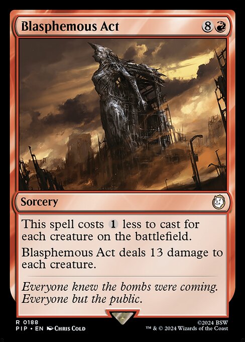 Blasphemous Act - Foil