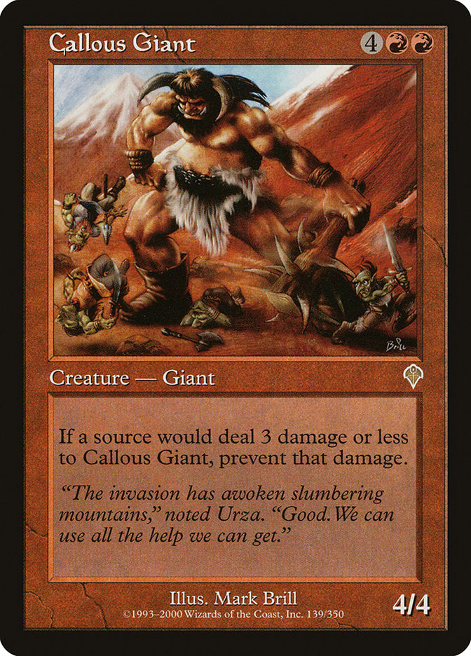Callous Giant - Foil