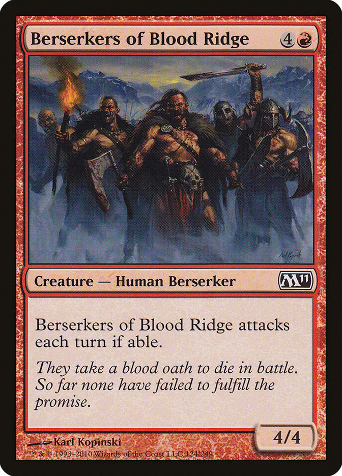 Berserkers of Blood Ridge - Foil