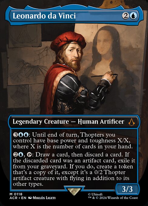 Leonardo da Vinci - Foil
