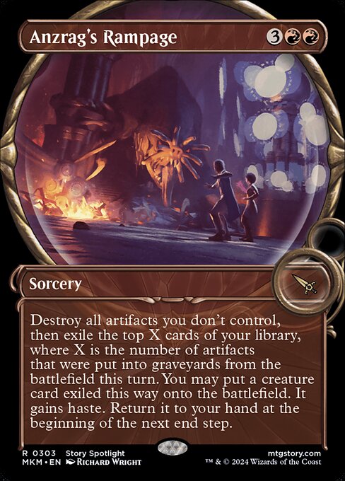 Anzrag's Rampage - Foil