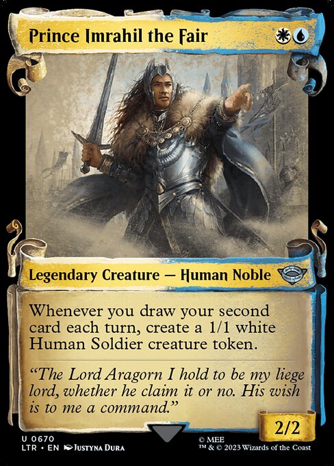 Prince Imrahil the Fair - Silver Foil
