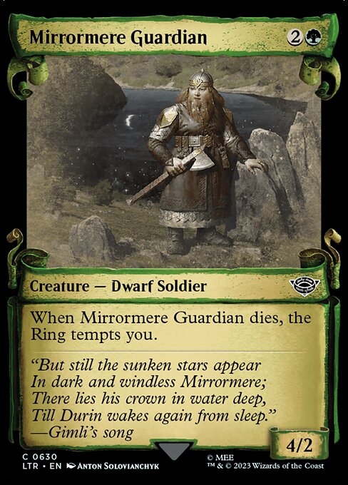 Mirrormere Guardian - Silver Foil