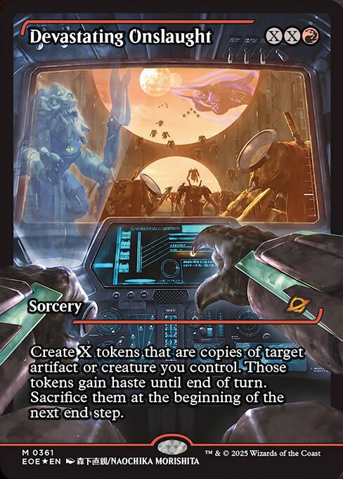 Devastating Onslaught  (Japanese) - Foil