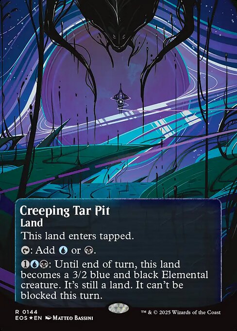 Creeping Tar Pit - Galaxy Foil