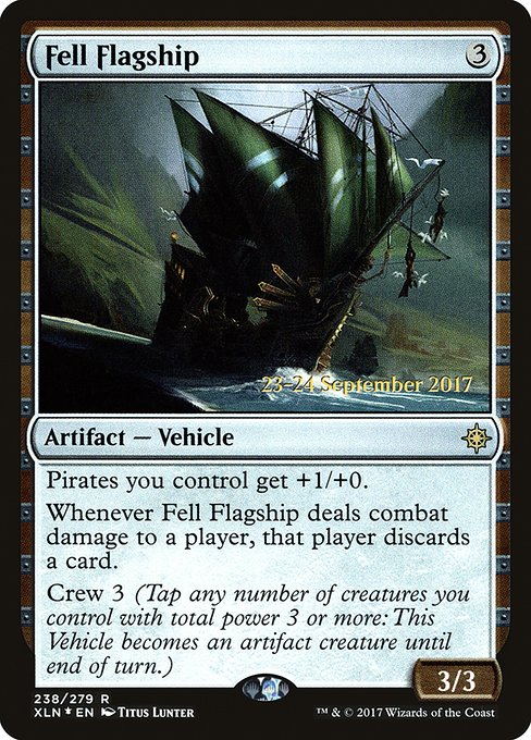 Fell Flagship - Foil - Prerelease Promo