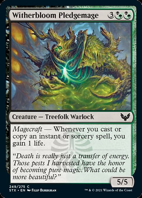 Witherbloom Pledgemage - Foil