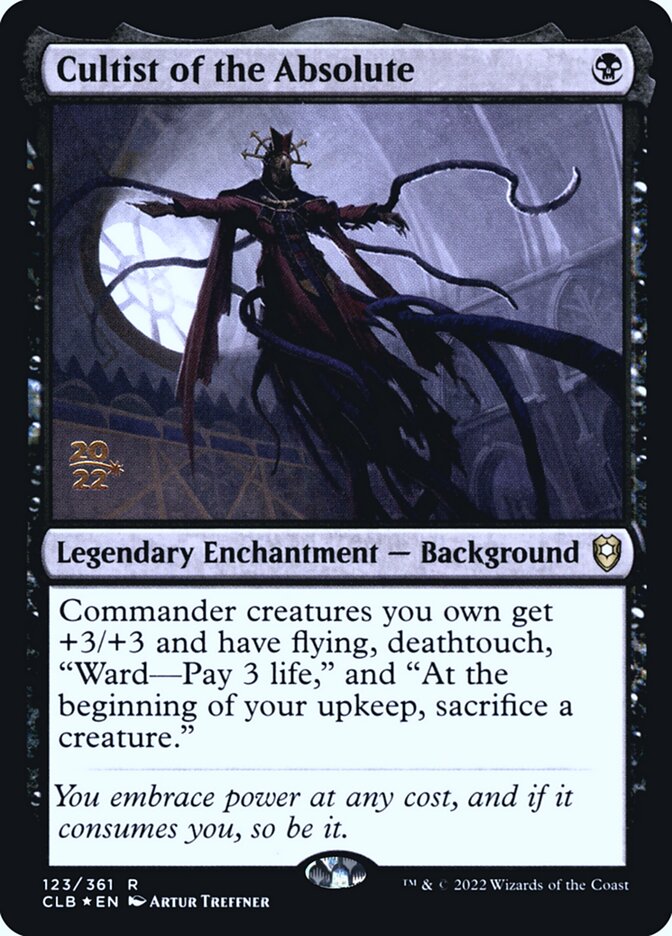 Cultist of the Absolute - Prerelease Promo - Foil