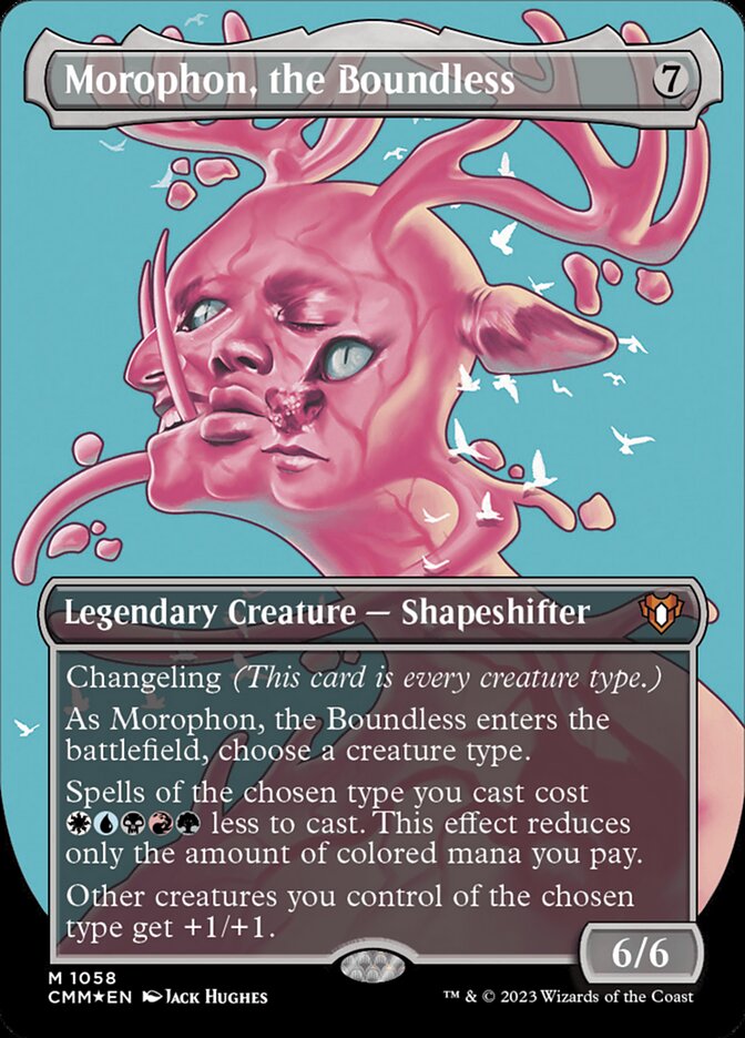 Morophon, the Boundless - Textured Foil