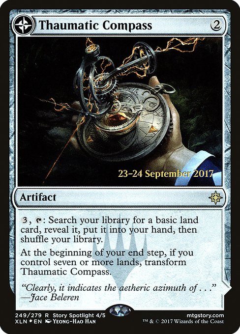 Thaumatic Compass - Foil - Prerelease Promo