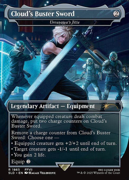 Umezawa's Jitte (Cloud's Buster Sword)
