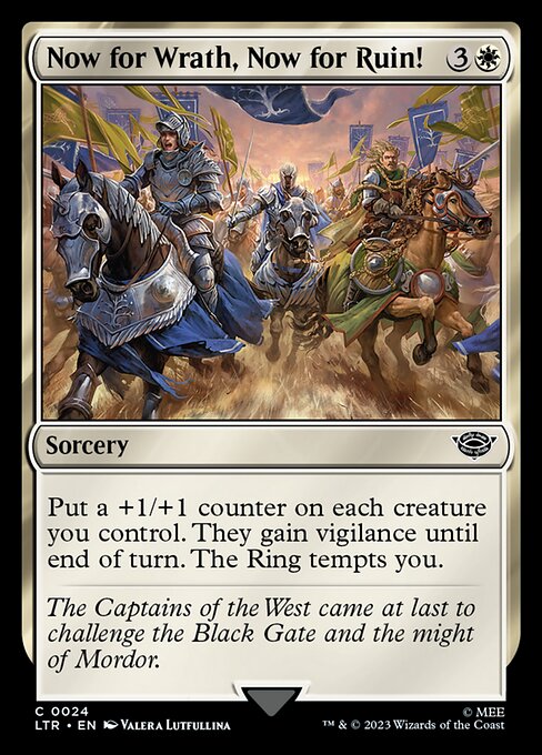 Now for Wrath, Now for Ruin! - Foil