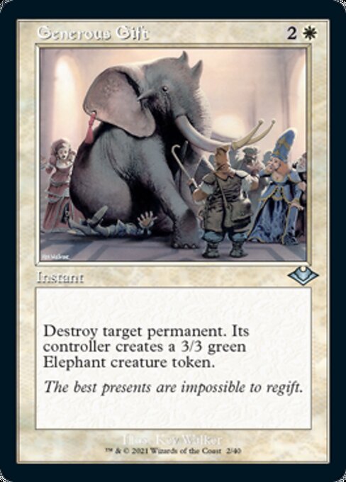 Generous Gift - Foil-Etched