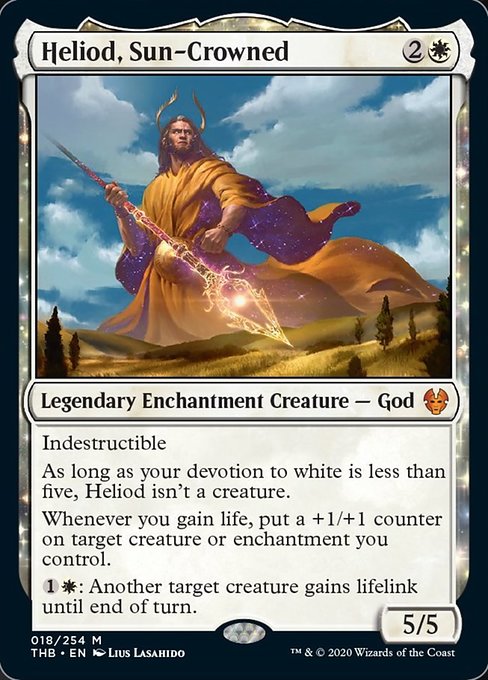 Heliod, Sun-Crowned - Foil