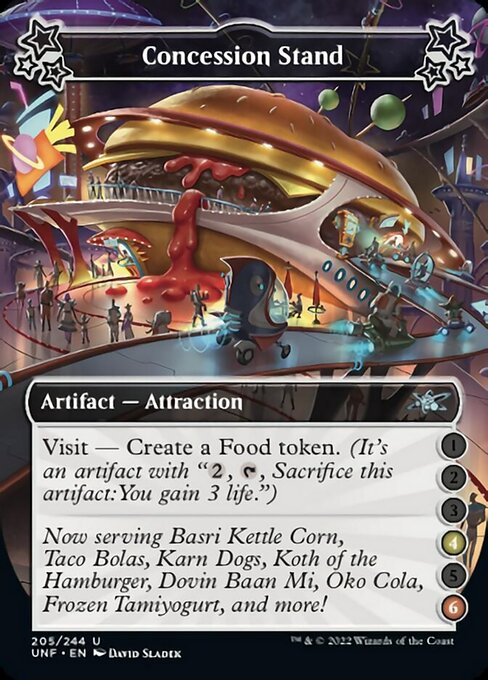 Concession Stand (4,6) - Foil
