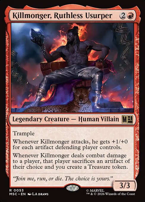 Killmonger, Ruthless Usurper - Surge Foil