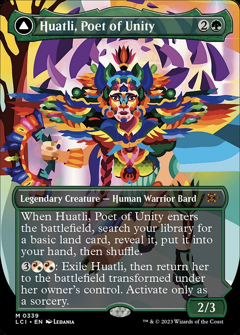 Huatli, Poet of Unity - Foil