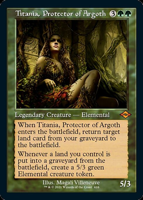 Titania, Protector of Argoth - Foil-Etched