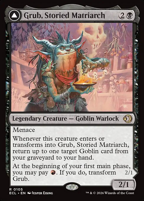 Grub, Storied Matriarch
