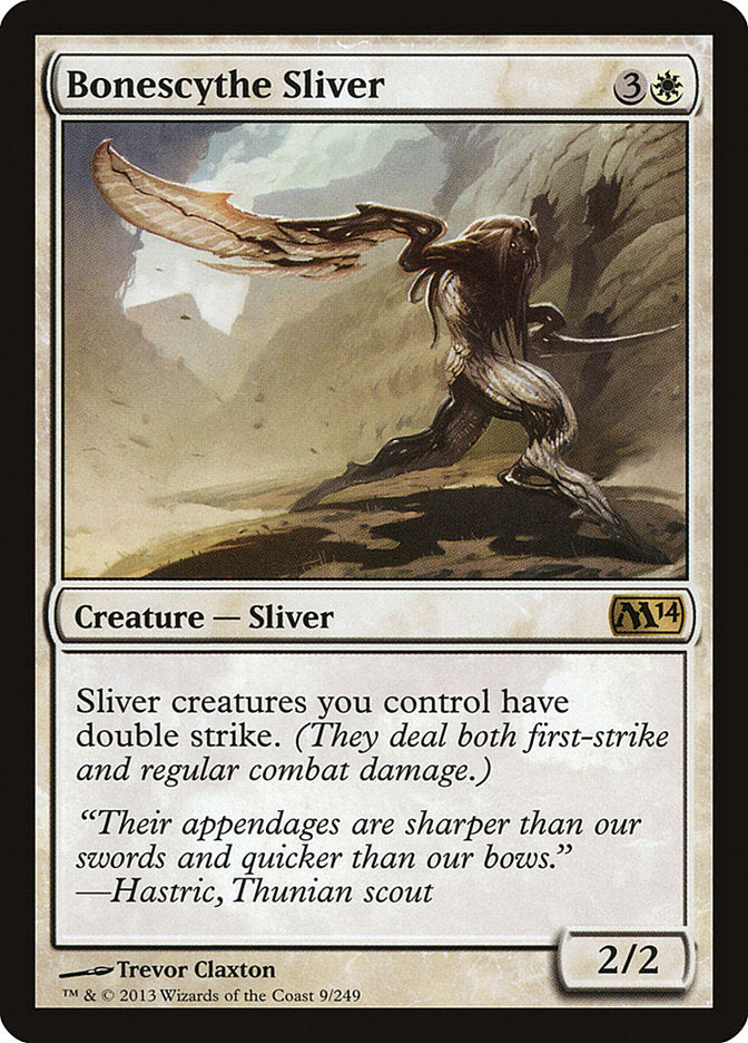 Bonescythe Sliver - Foil