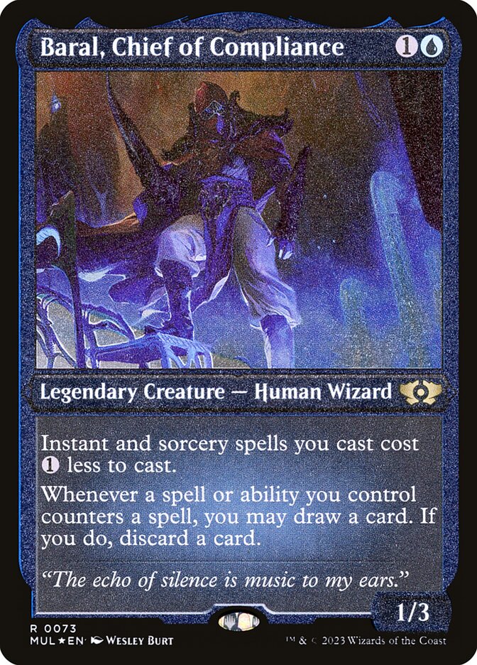 Baral, Chief of Compliance - Foil-Etched