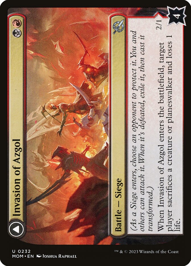 Invasion of Azgol - Foil