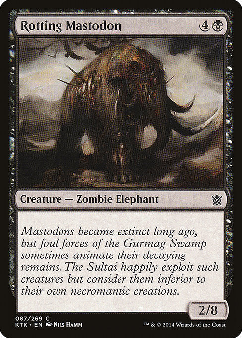 Rotting Mastodon - Foil