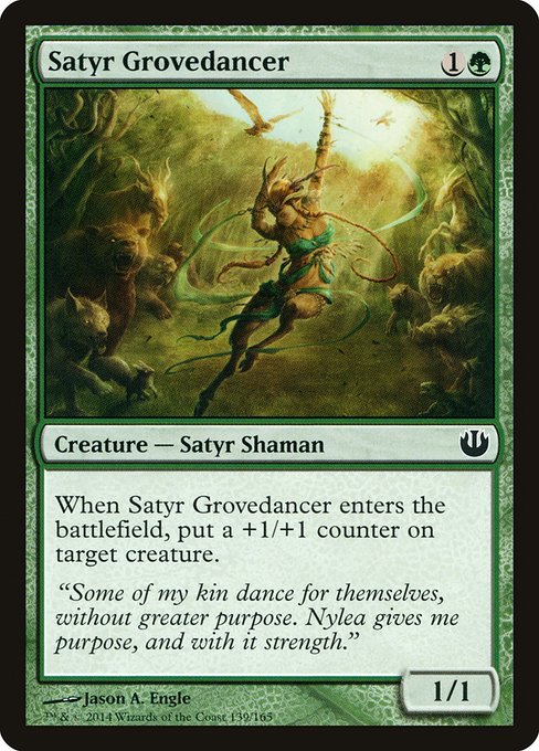 Satyr Grovedancer - Foil