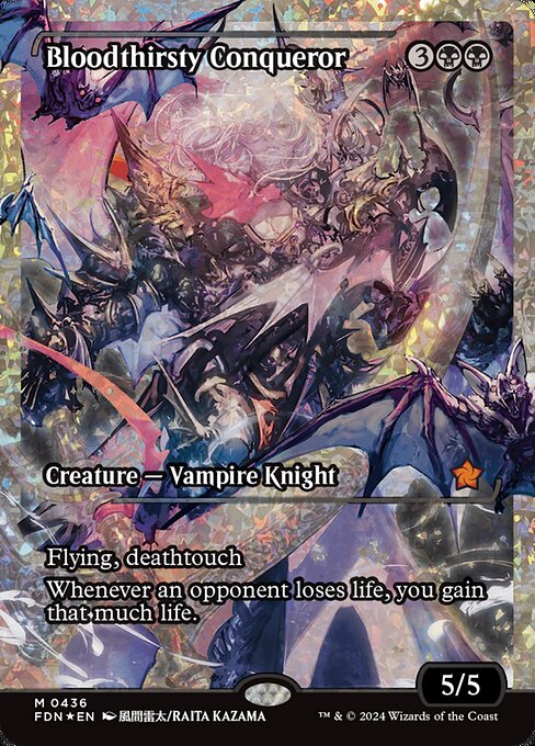 Bloodthirsty Conqueror - Fracture Foil