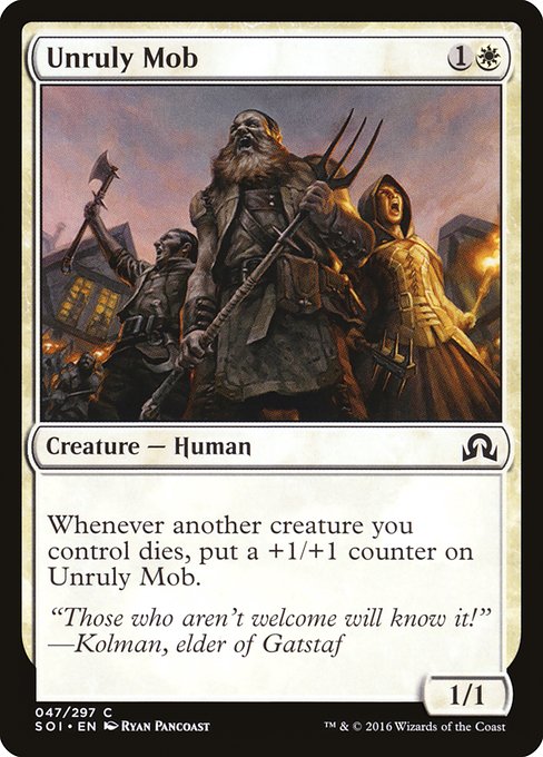 Unruly Mob - Foil