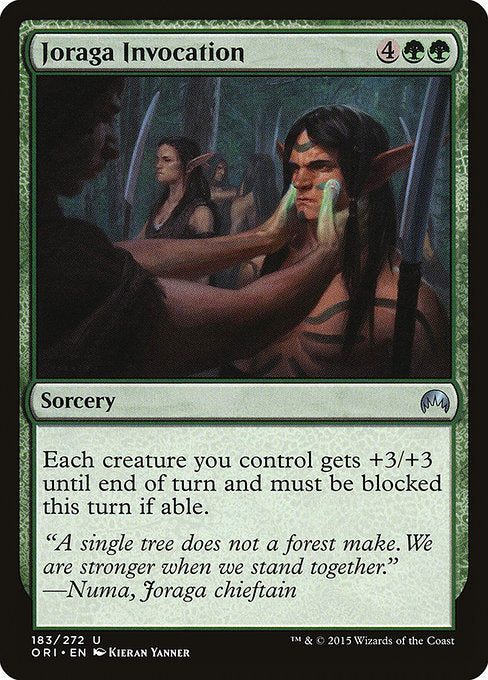 Joraga Invocation - Foil