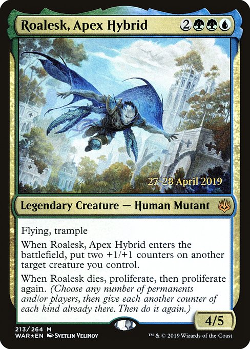 Roalesk, Apex Hybrid - Foil - Prerelease Promo