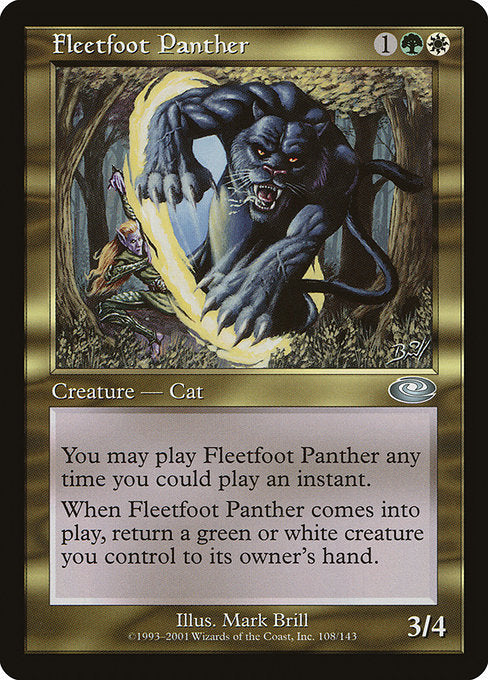 Fleetfoot Panther - Foil