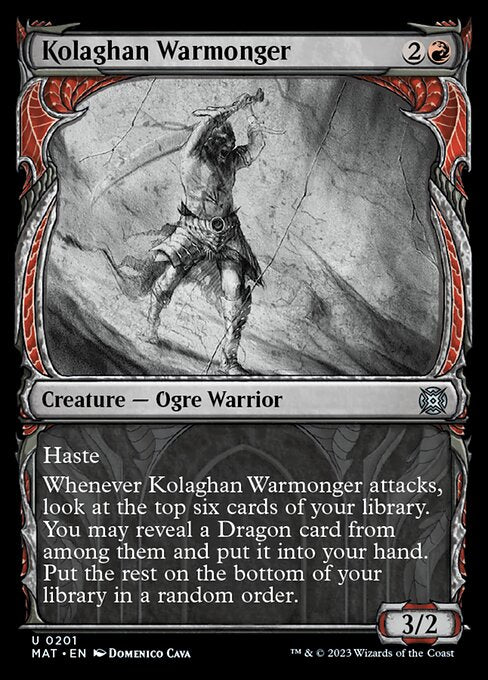 Kolaghan Warmonger - Halo Foil