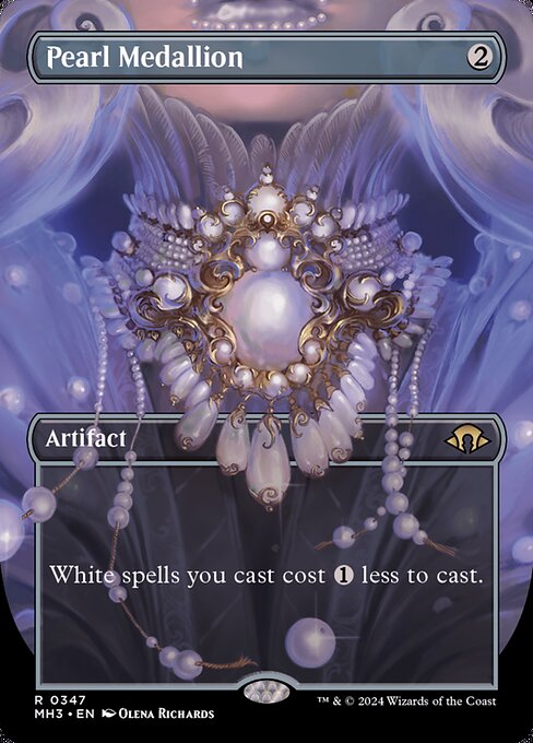 Pearl Medallion - Foil