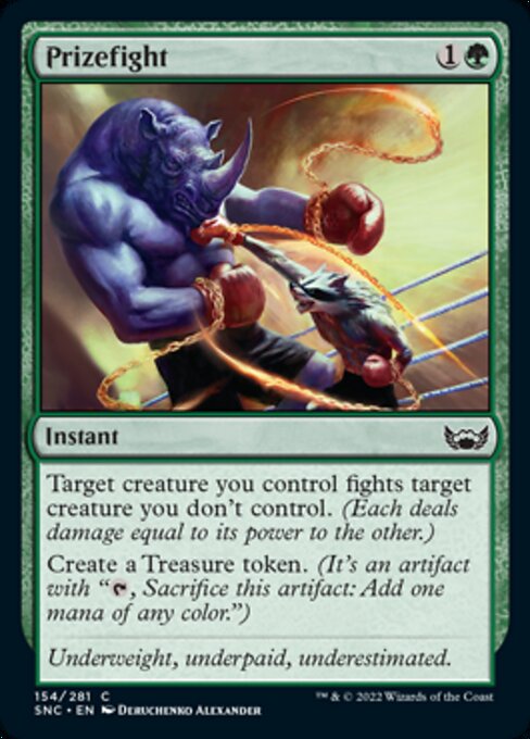 Prize Fight - Foil