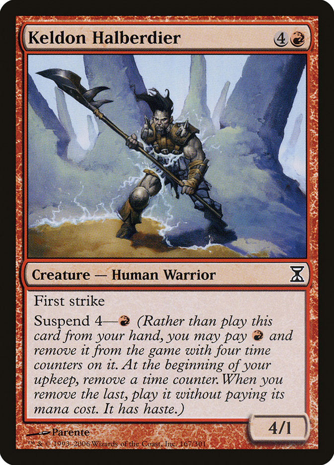 Keldon Halberdier - Foil