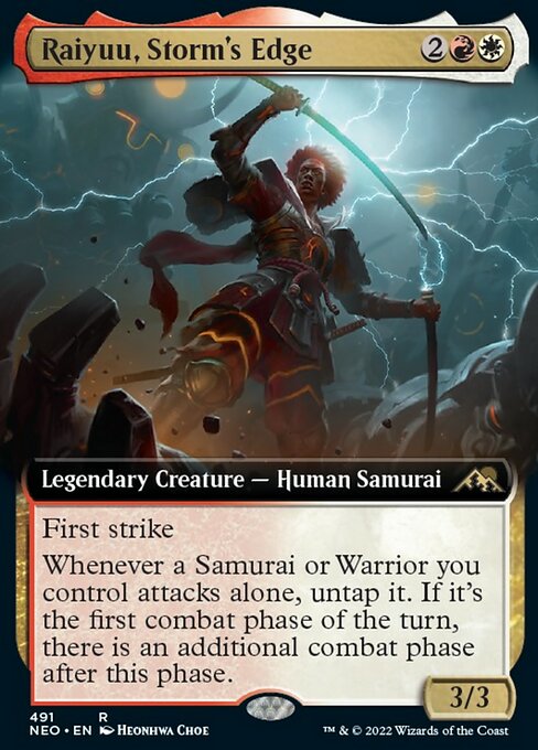 Raiyuu, Storm's Edge - Foil