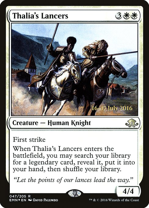 Thalia's Lancers - Foil - Prerelease Promo