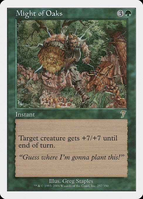 Might of Oaks - Foil