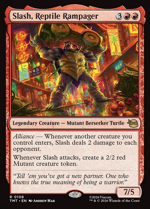 Slash, Reptile Rampager - Foil