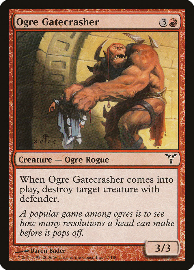 Ogre Gatecrasher - Foil