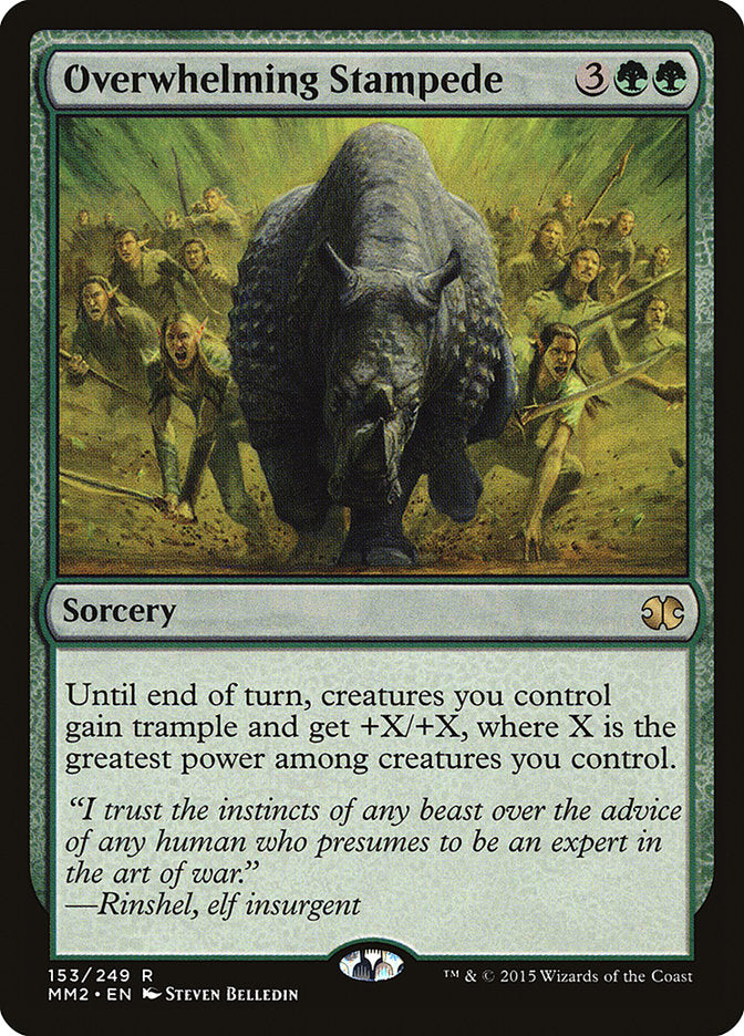 Overwhelming Stampede - Foil