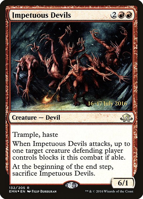Impetuous Devils - Foil - Prerelease Promo