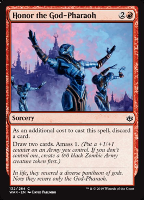 Honor the God-Pharaoh - Foil