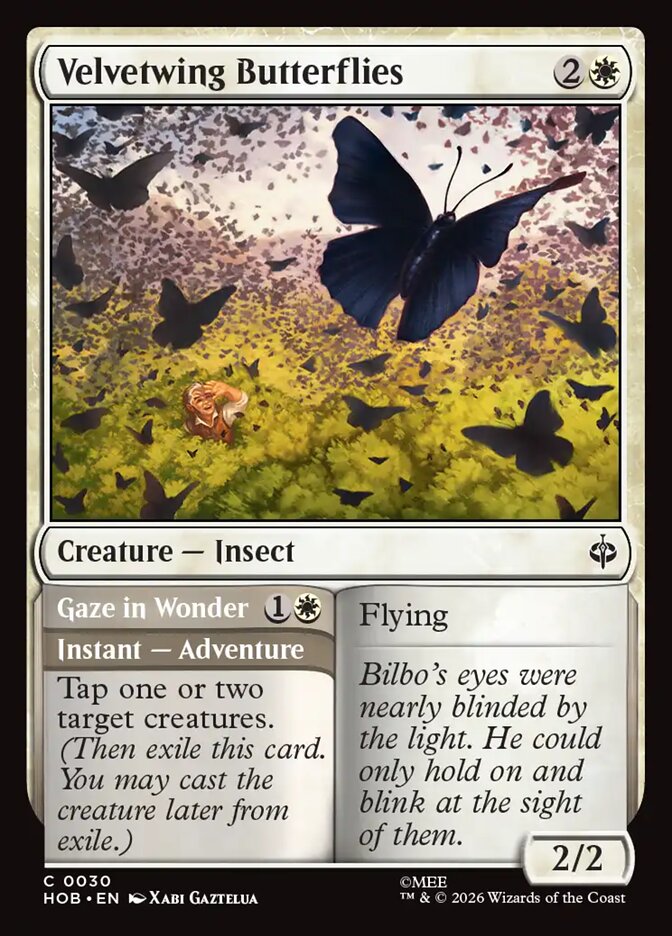 Velvetwing Butterflies - Foil